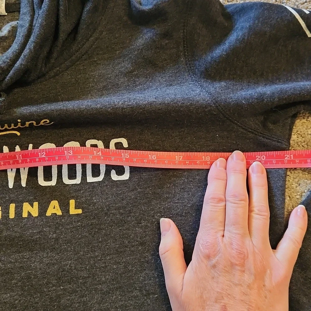 District Dark Gray Hoodie with White and Gold Accents - Picture 5 of 6